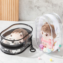 Load image into Gallery viewer, 1Pc Mystery Box Storage Case Anime Ornaments Mystery Box Organizer Box Square Plush Dolls Display Bag With Keychain
