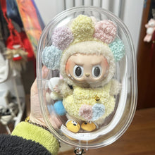 Load image into Gallery viewer, 1Pc Mystery Box Storage Case Anime Ornaments Mystery Box Organizer Box Square Plush Dolls Display Bag With Keychain
