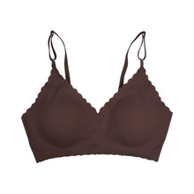Load image into Gallery viewer, Seamless Bra For Women Plus-size Brassiere Top U-shaped no buckle Bralette Comfy Tops Sexy Lingerie Wire Free Ultra-thin Underwear
