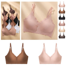 Load image into Gallery viewer, Seamless Bra For Women Plus-size Brassiere Top U-shaped no buckle Bralette Comfy Tops Sexy Lingerie Wire Free Ultra-thin Underwear

