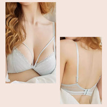 Load image into Gallery viewer, Sexy Floral Lace Bra for Women Deep V Underwear with Push Up Female Lingerie breathable Bralette Thin Fashion New Wireless Bras
