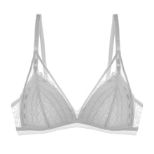 Load image into Gallery viewer, Sexy Floral Lace Bra for Women Deep V Underwear with Push Up Female Lingerie breathable Bralette Thin Fashion New Wireless Bras
