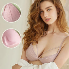 Load image into Gallery viewer, Sexy Floral Lace Bra for Women Deep V Underwear with Push Up Female Lingerie breathable Bralette Thin Fashion New Wireless Bras
