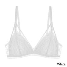Load image into Gallery viewer, Sexy Floral Lace Bra for Women Deep V Underwear with Push Up Female Lingerie breathable Bralette Thin Fashion New Wireless Bras
