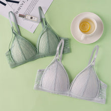 Load image into Gallery viewer, Sexy Floral Lace Bra for Women Deep V Underwear with Push Up Female Lingerie breathable Bralette Thin Fashion New Wireless Bras
