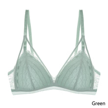 Load image into Gallery viewer, Sexy Floral Lace Bra for Women Deep V Underwear with Push Up Female Lingerie breathable Bralette Thin Fashion New Wireless Bras
