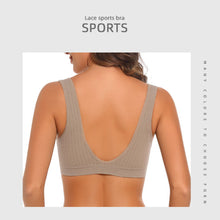 Load image into Gallery viewer, Seamless Bra For Women Deep V Large Size Brassiere Top Female 1/2 Cup Size Underwear Rib Bralette Sexy Plunge Lingerie
