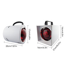 Load image into Gallery viewer, 150W 220V 50Hz Handheld Heat Lamp Box Car Bodywork Tint Display Lamp Ultraviolet Heat Box For Paint Drying Window Film Test with Glass
