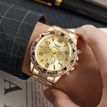 Load image into Gallery viewer, Mens Quartz Watches Casual Fashion Men's Watch Wristwatch Steel Strip Watch Gifts Luxury Men Watch Wristwatches
