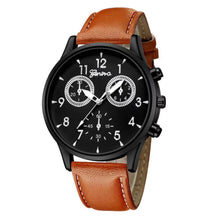 Load image into Gallery viewer, Fashion Simple Men's Ultra Thin Leather Leather Belt Quartz Wrist Watch Luxury Business Casual Watch Wristwatches
