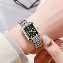 Load image into Gallery viewer, Simple Versatile Square Women's Watch with Steel Strap Retro Fashionable Quartz Watch for Women's Watch
