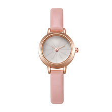 Load image into Gallery viewer, Women's Watch Simple Small Retro Leather Belt Female Watch Round Dial Wordless Quartz Watch Wristwatches for Women

