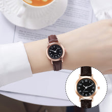 Load image into Gallery viewer, Simple and Cute Junior High School Retro Art Fine Strap Small Dial Couple Watch Women's Watch Casual Small Dial Quartz Watch

