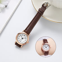 Load image into Gallery viewer, Simple and Cute Junior High School Retro Art Fine Strap Small Dial Couple Watch Women's Watch Casual Small Dial Quartz Watch
