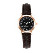 Load image into Gallery viewer, Simple and Cute Junior High School Retro Art Fine Strap Small Dial Couple Watch Women's Watch Casual Small Dial Quartz Watch

