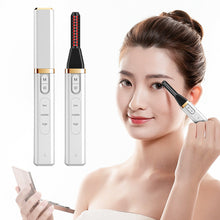 Load image into Gallery viewer, Portable USB Charging Electric Eyelash Curler Heated Three-speed Temperature Control Eyelash Curler Eyelash Tool
