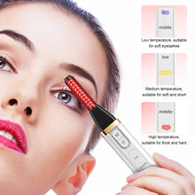 Load image into Gallery viewer, Portable USB Charging Electric Eyelash Curler Heated Three-speed Temperature Control Eyelash Curler Eyelash Tool
