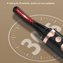 Load image into Gallery viewer, Portable USB Charging Electric Eyelash Curler Electric Heated Eyelash Curler Four-speed Temperature Control Eyelash Curler
