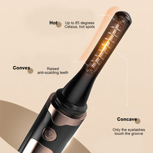 Load image into Gallery viewer, Portable USB Charging Electric Eyelash Curler Electric Heated Eyelash Curler Four-speed Temperature Control Eyelash Curler
