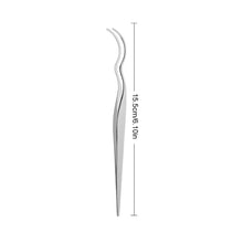 Load image into Gallery viewer, Stainless Steel Eyelash Clip Eyelash Extension Graft Eyelash Double Curved False Eyelash Clip False Eyelash Auxiliary Device
