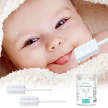 Load image into Gallery viewer, Secondary Baby Oral Cleaner Baby 0-3 Years Old Tongue Coating Gauze Toothbrush Baby Toothbrush Cotton Swab for Brushing Teeth
