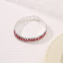 Load image into Gallery viewer, Roman Crystal Bracelet Women's Gold Simple Full Diamond Claw Chain Elegant Fashion Women Bracelet Jewelry Accessories
