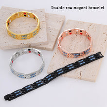 Load image into Gallery viewer, Fashion Removable Energy Magnet Bracelet Diamond Magnetic Bracelet Magnetic Slimming Bracelet Jewelry Summer Women Accessories

