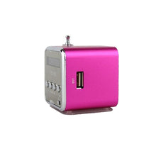 Load image into Gallery viewer, FM Portable Mini Radio Micro Treble Bluetooth Portable Voice For Computer Mobile Phone MP3 Music Support Micro TF card
