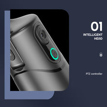 Load image into Gallery viewer, 360 Degree Rotation Auto Face Tracking Phone Holder Stand Foldable Gesture Operation for Mobile Smartphone Vlog Live Streaming
