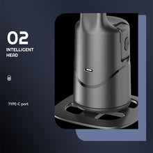 Load image into Gallery viewer, 360 Degree Rotation Auto Face Tracking Phone Holder Stand Foldable Gesture Operation for Mobile Smartphone Vlog Live Streaming
