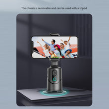 Load image into Gallery viewer, 360 Degree Rotation Auto Face Tracking Phone Holder Stand Foldable Gesture Operation for Mobile Smartphone Vlog Live Streaming
