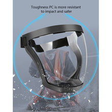 Load image into Gallery viewer, Anti-fog Anti Splash Full Face Protection Anti Droplet Mask Head Wear Glasses Space Spherical Goggles Full Face Protective Glass
