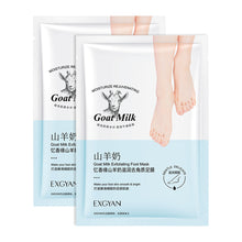 Load image into Gallery viewer, Moisturizing Goat Milk Hand Foot Mask Gloves 1/2/3 Pairs Exfoliating Repairing Patch Whitening Skin Care Anti-Wrinkle Care

