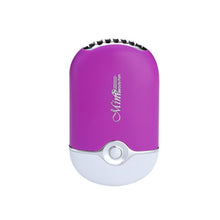 Load image into Gallery viewer, Mini USB Charging Eyelash Fan Dryer Blower Graft Lashes Extension Dedicated Air Conditioning Glue Fast Dry Women Makeup Tools
