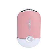 Load image into Gallery viewer, Mini USB Charging Eyelash Fan Dryer Blower Graft Lashes Extension Dedicated Air Conditioning Glue Fast Dry Women Makeup Tools
