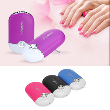 Load image into Gallery viewer, Mini USB Charging Eyelash Fan Dryer Blower Graft Lashes Extension Dedicated Air Conditioning Glue Fast Dry Women Makeup Tools
