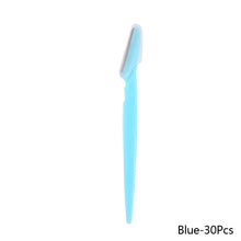 Load image into Gallery viewer, 30 Pcs Eyebrow Razor For Women Multipurpose Exfoliating Dermaplaning Tools And Facial Razor With Precision Cover Safety Beauty
