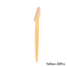 Load image into Gallery viewer, 30 Pcs Eyebrow Razor For Women Multipurpose Exfoliating Dermaplaning Tools And Facial Razor With Precision Cover Safety Beauty
