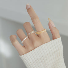 Load image into Gallery viewer, 3Pcs/set Acrylic Ring Set For Women Colorful Pearl Transparent Rings Korean Cute Romantic Jewelry Accessories Girl Party Engagement Gifts
