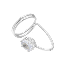 Load image into Gallery viewer, Fashion Nail Rings For Women Zircon Finger Cap Ring With Unique Temperament Wearing Detachable Fake Manicure Fingertips Protective Cover
