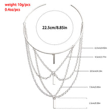 Load image into Gallery viewer, Fashion Open Upper Arm Bracelet Multi Layer Tassel Pendant Armband for Women Sexy Long Chain Arm Cuff Bangles Body Jewelry Gift
