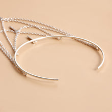 Load image into Gallery viewer, Fashion Open Upper Arm Bracelet Multi Layer Tassel Pendant Armband for Women Sexy Long Chain Arm Cuff Bangles Body Jewelry Gift
