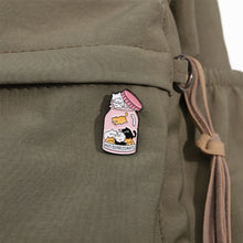 Load image into Gallery viewer, Cartoon Cat Enamel Pin Metal Cute Animals Badge Lapel Clothes Brooch for Lapel Backpack Badge Lovely Animal Jewelry Gifts

