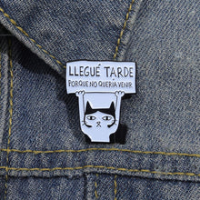 Load image into Gallery viewer, Cartoon Cat Enamel Pin Metal Cute Animals Badge Lapel Clothes Brooch for Lapel Backpack Badge Lovely Animal Jewelry Gifts
