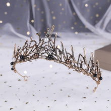 Load image into Gallery viewer, New Pearl Crown Vintage Wedding Bridal Tiara Metal Crowns Party Hair Accessories for Girls Pageant Princess Queen Jewelry Headpiece Gift
