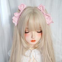 Load image into Gallery viewer, Handmade Big Bow Hair Clip Sweet Cool Girl Hairpin Japanese Double Ponytail Headwear Lolita Cosplay Headdress Jk Uniform Hair Accessory
