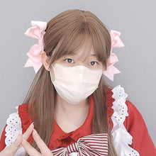 Load image into Gallery viewer, Handmade Big Bow Hair Clip Sweet Cool Girl Hairpin Japanese Double Ponytail Headwear Lolita Cosplay Headdress Jk Uniform Hair Accessory
