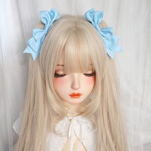Load image into Gallery viewer, Handmade Big Bow Hair Clip Sweet Cool Girl Hairpin Japanese Double Ponytail Headwear Lolita Cosplay Headdress Jk Uniform Hair Accessory
