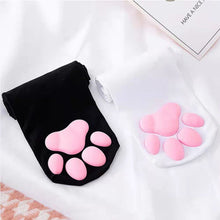 Load image into Gallery viewer, Girls 3D Cat Paw Pad Stockings Kitten Pink Claw Cute Thigh-high Socks Lolita Daily Wear and Cosplay Women's Anti Slip and Elastic Sock
