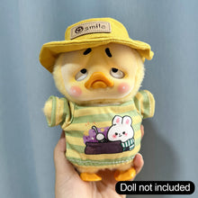 Load image into Gallery viewer, Clothes Only for Annoying Duck for Upset Duck Plush Series Baby Clothes Accessories Small Yellow Duck Doll Clothes
